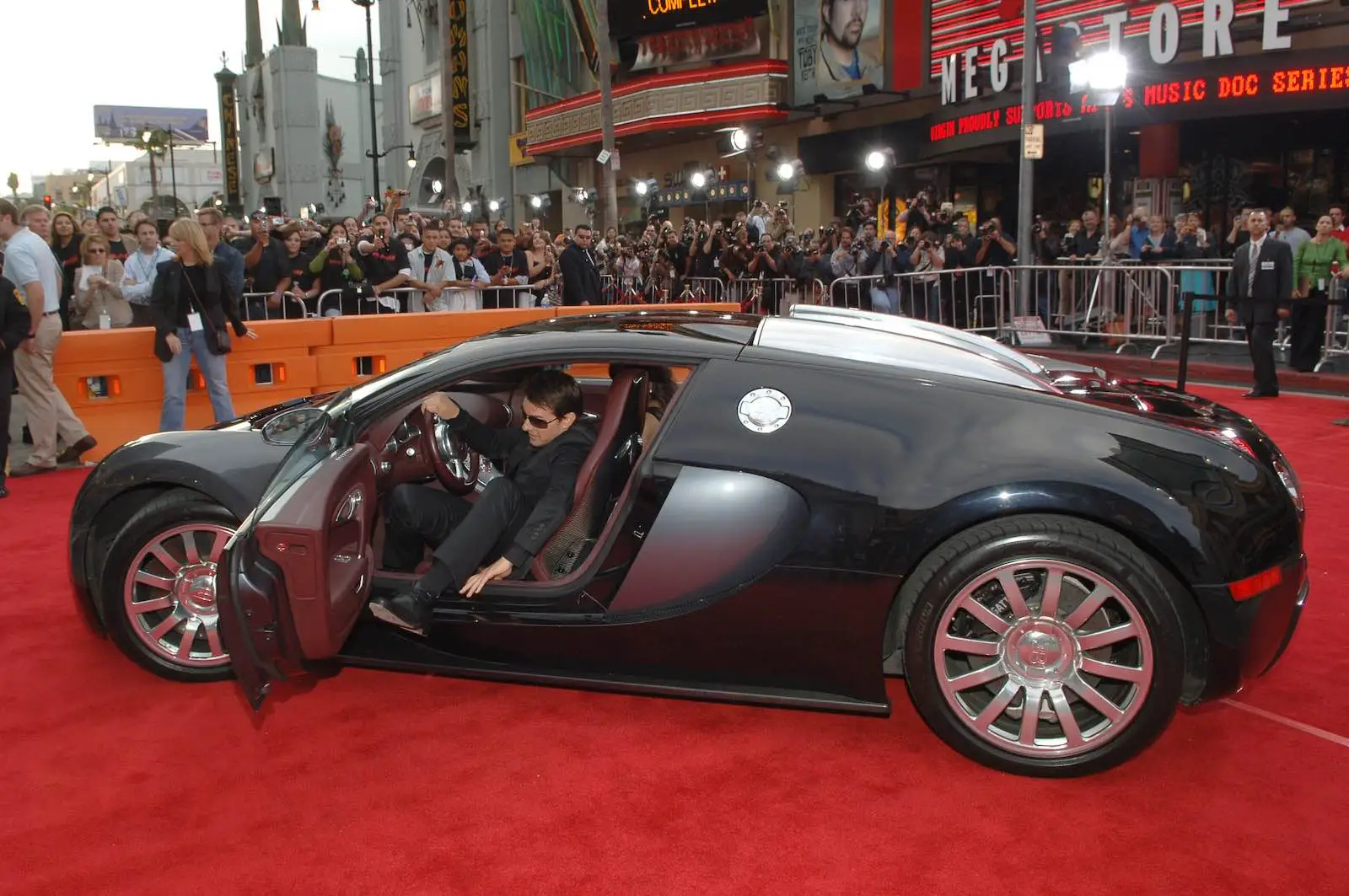 Tom Cruise Bugatti controversy