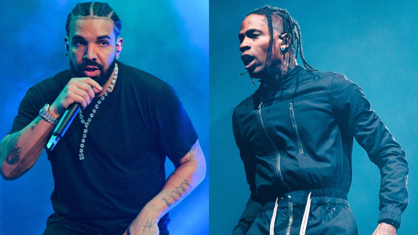 Travis Scott vs Drake faceoff in hip-hop dominance